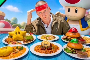 Eating Everything in Japan's Super Nintendo World!!