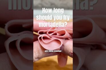 Cooking test Ep. 76 mortadella how long should you fry mortadella? #cooking