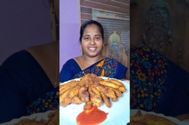 😋Special 🍆Vankai 🍟fry #food #mycooking #indiandish #cooking #cookwithmeena #kabab #chicken #foodie