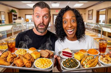 Brits Try Southern Food At An Old-School Cafeteria In The Deep South
