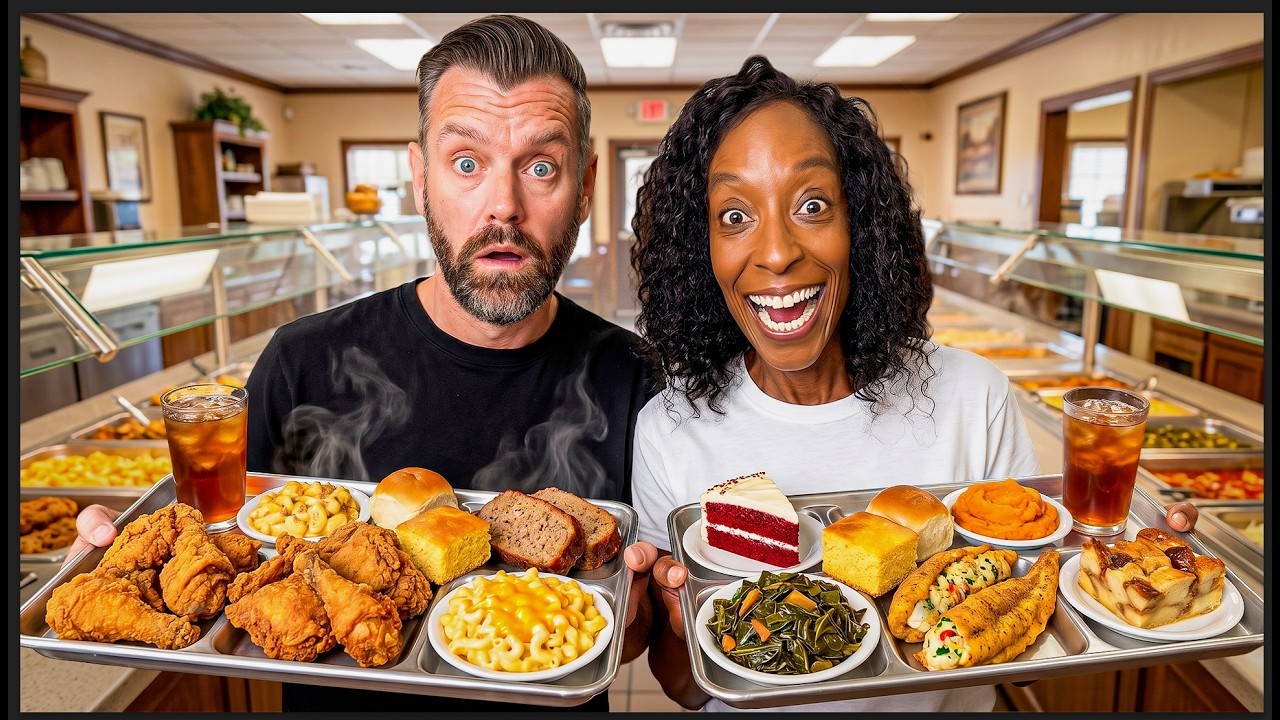 Brits Try Southern Food At An Old-School Cafeteria In The Deep South Brits Try Southern Food At An Old-School Cafeteria In The Deep South