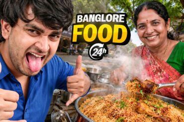 I Tried Bangalore Street Food for 24 Hours