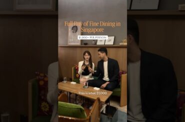 Full Day of Fine Dining ($1,000+/person) in Singapore