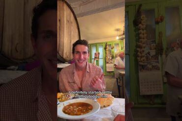 140 Year Old Hidden Restaurant In Greece with NO MENU #shorts