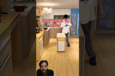 Tiny Kitchen Mein Big Dining Table 🤯 3D Design