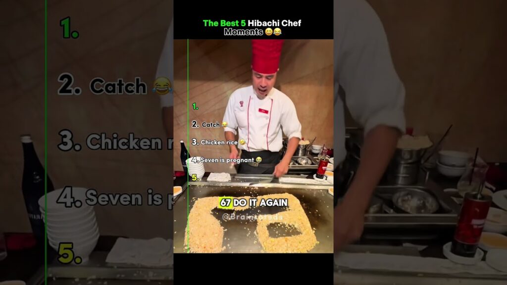 The Best 5 Hibachi Chef Moments (Customers Were Shocked!) 😆😂