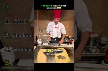 The Best 5 Hibachi Chef Moments (Customers Were Shocked!) 😆😂