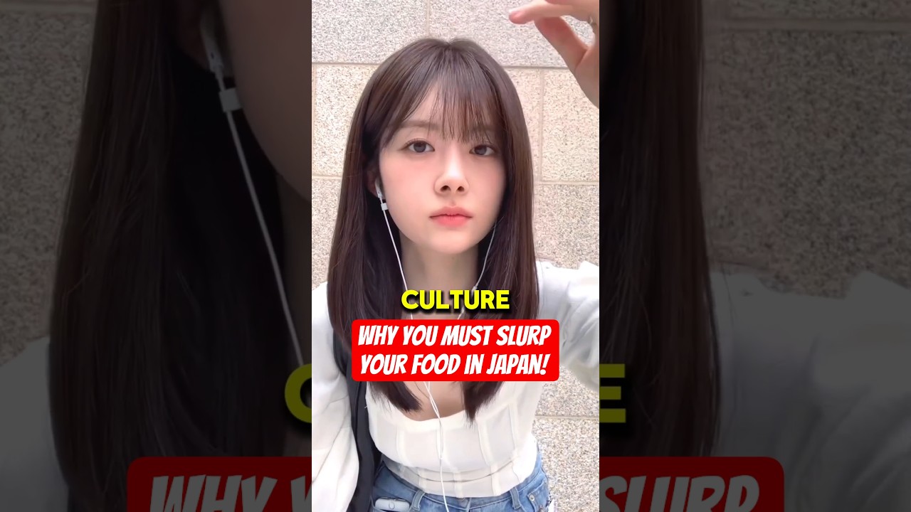 Why You MUST Slurp Your Food in Japan! ππ₯ #shorts #japan #japanculture Why You MUST Slurp Your Food in Japan! ππ₯ #shorts #japan #japanculture