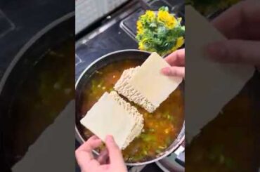Made Mountain-Style Maggi in Delhi 🏔️🍜 #shorts #maggi #cooking #minivlog #cheesymaggi #streetfood