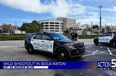 2 people in fine dining area Boca Raton, Gunman on the run, Memorial day shooting
