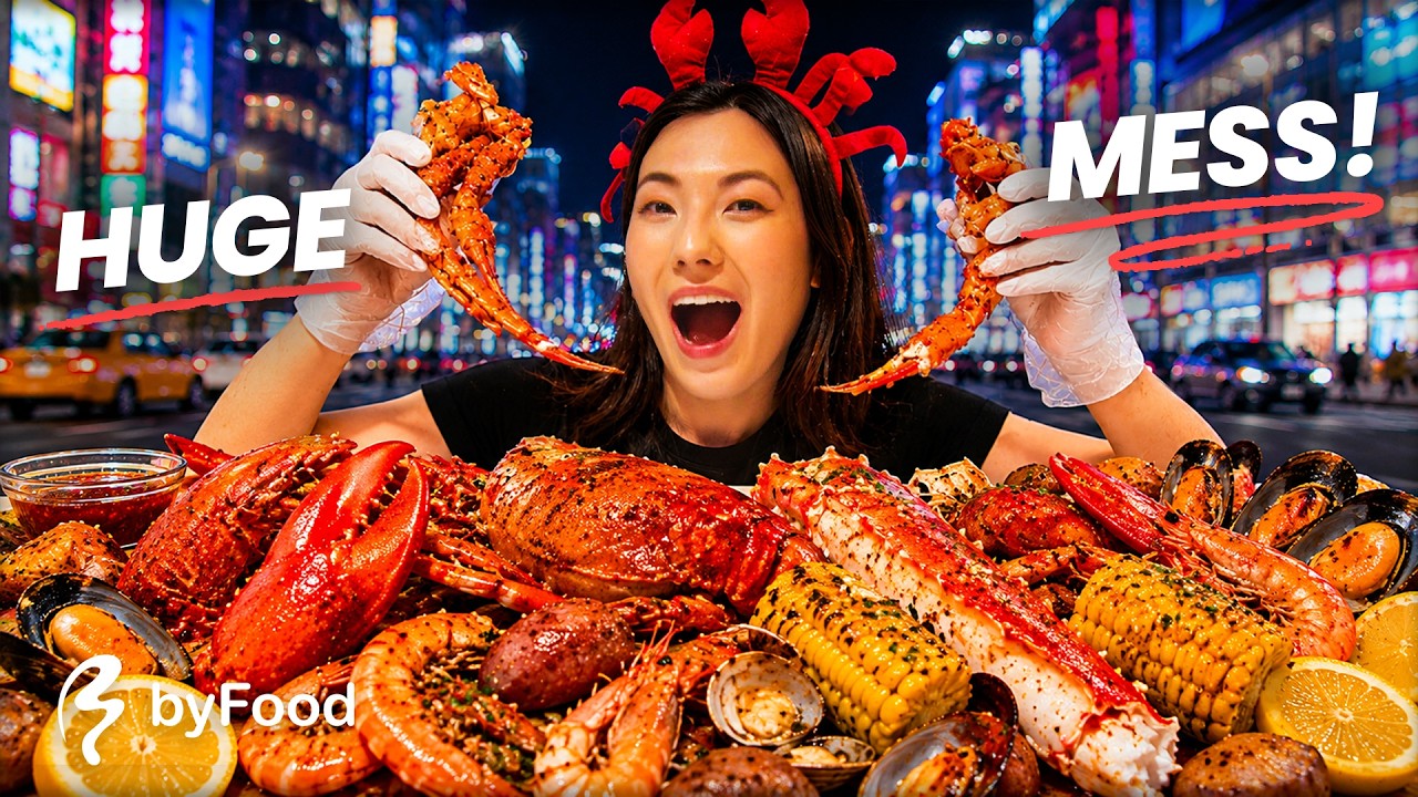 Inside Tokyo’s CRAZIEST Seafood Feast 🦀 | Japan byFood Inside Tokyo’s CRAZIEST Seafood Feast 🦀 | Japan byFood