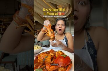 Biggest Seafood Boil of Mumbai 🦞🍤🦐🦀 #mumbaifoodie #seafood #hiddengemsmumbai #101foodpage
