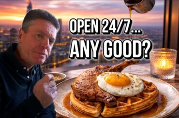 London’s ONLY 24/7 Fine Dining… Is It Any Good?