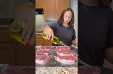 Cook with me for my family of 6🥩 #shorts #dinnerideas #easymeals