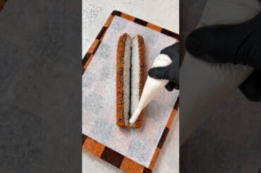 CRISPY SUSHI HOT DOG 🌭🍣 #foodasmr #asmrcooking #recipe #cooking #food