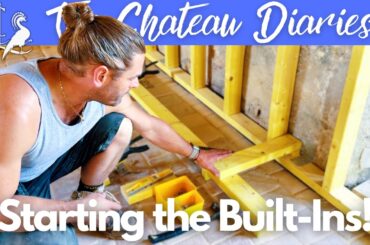 Work Continues on the Chateau's New Grand Dining Room! 🏰🛠️