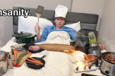 Cooking a Beef Wellington In My Bed