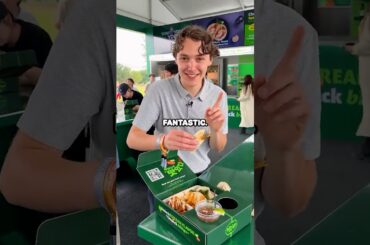 How much Korean food can I eat at a golf tournament?