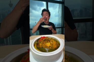late post makan di tempat tertinggi di Asia🫣 Tenggara (fine dining) #makan#merdeka118