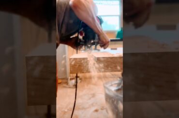 Custom dining table ASMR for a Texas Hill Country home #woodworking #shorts #asmr