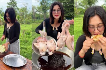 Amazing cooking deep fried chicken recipe
