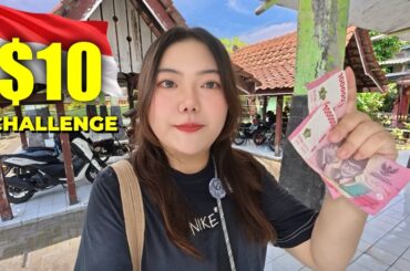 Crazy $10 Street Food Challenge in Indonesia 🇮🇩