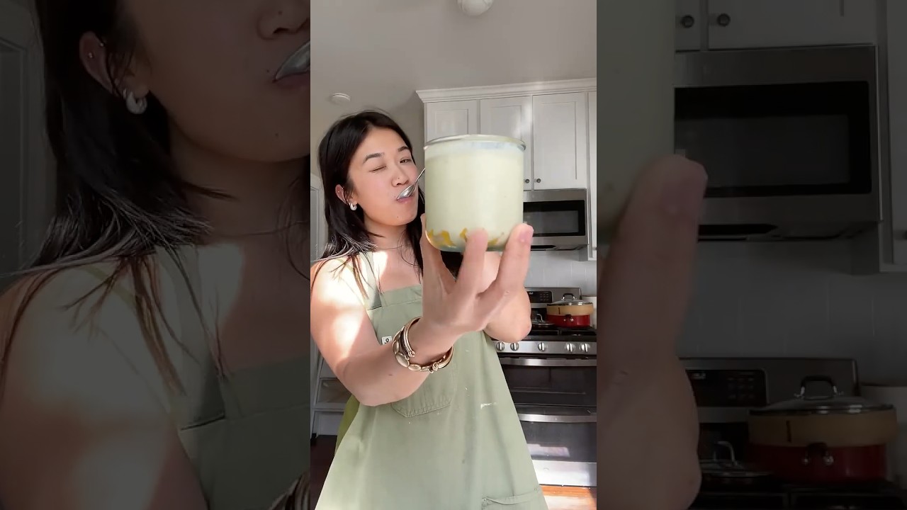Silken Tofu Mango And White Chocolate Mousse 🥭 Silken Tofu Mango And White Chocolate Mousse 🥭