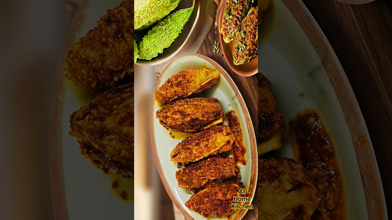 Grandma’s Secret Bharwa Karela Recipe! Bitter-Free! #shorts #athomekitchen #food #cooking #recipe Grandma's Secret Bharwa Karela Recipe! Bitter-Free! #shorts #athomekitchen #food #cooking #recipe