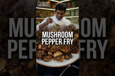 Mushroom Pepper Fry! #chefdeena #lifeisbutadream #cooking #food