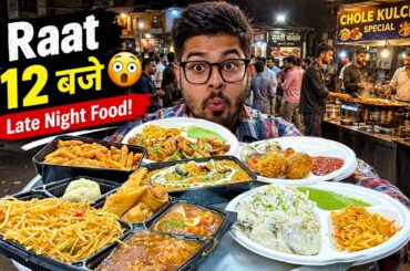 Raat 12 बजे 😍 Haryana's BEST Late Night Street Food | 3 VIRAL Food Spots