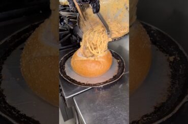 Would you try Pasta in a bread bowl? #pasta #cooking