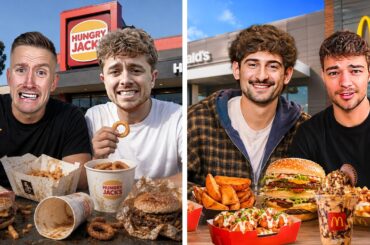 I Tried Australian Fast Food! (ft. ItalianBach, ArthurTV, ChrisMD)