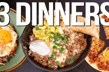 I Bought 4 Ingredients and Made 3 Completely Different Dinners