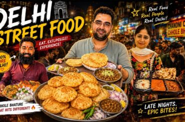3 Best Street Food In Delhi | Famous Delhi Street Food | Indian Street Food