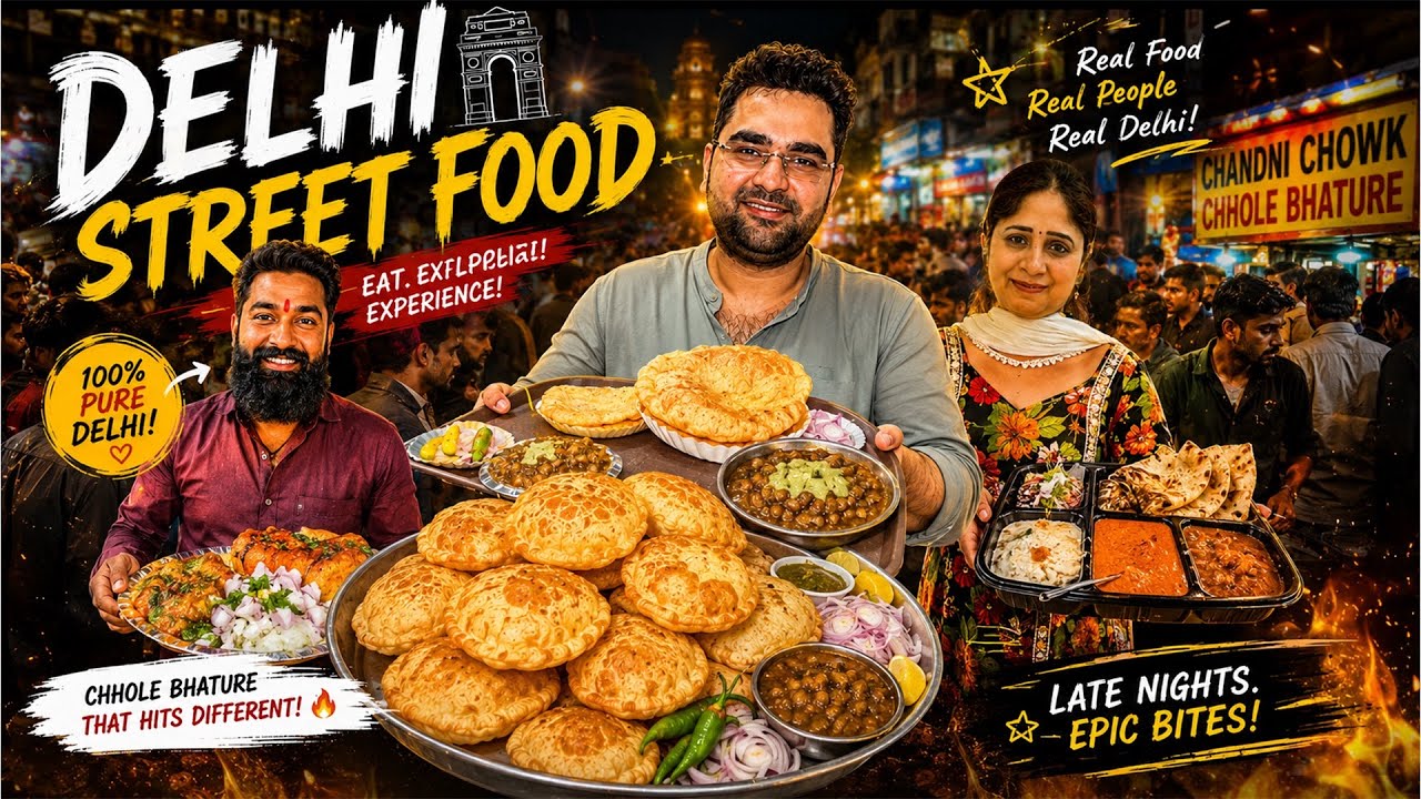 3 Best Street Food In Delhi | Famous Delhi Street Food | Indian Street Food 3 Best Street Food In Delhi | Famous Delhi Street Food | Indian Street Food