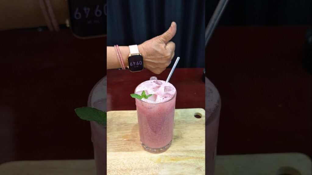 Litchi Chia Cooler – Perfect Summer Drink #trending #food #asmr #recipe #asmrsounds #shortsfeed