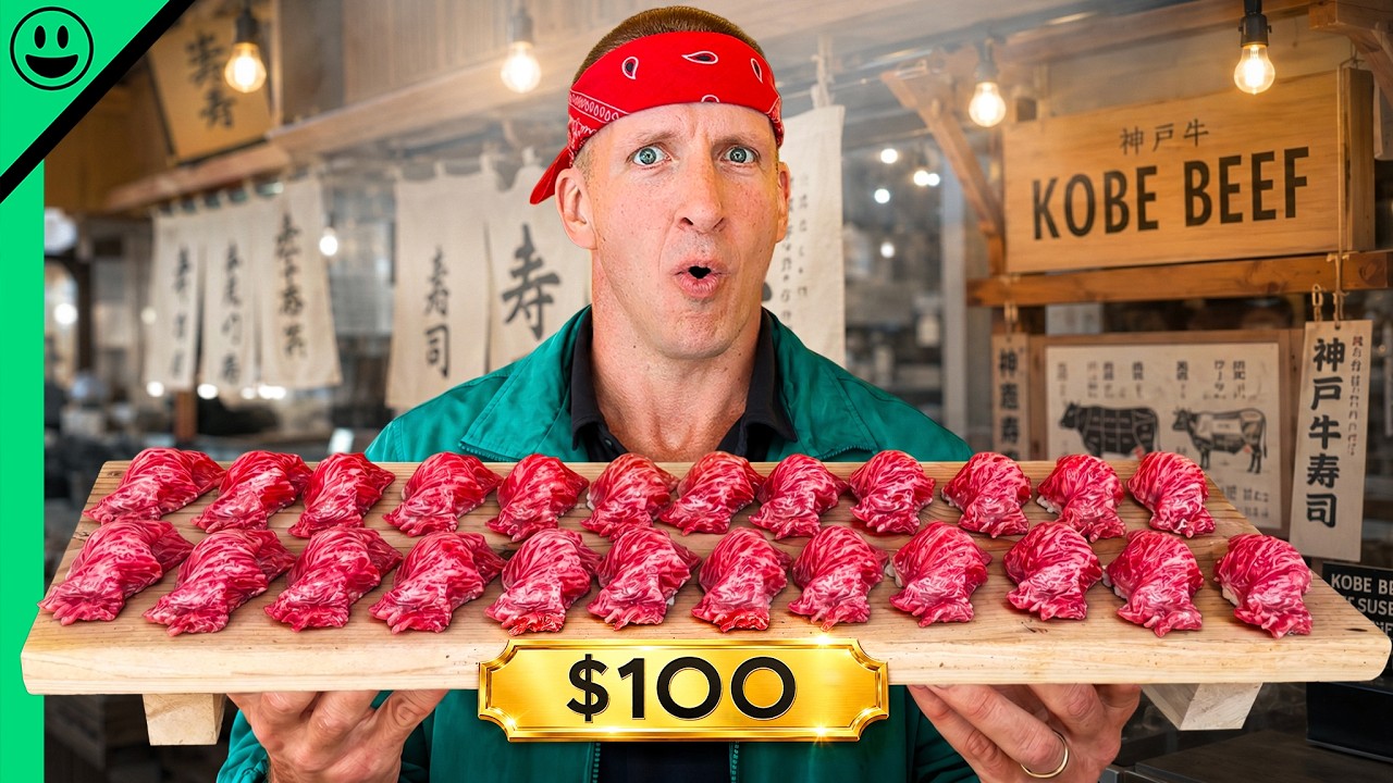 $100 Japanese Street Food Challenge in Kyoto!! $100 Japanese Street Food Challenge in Kyoto!!