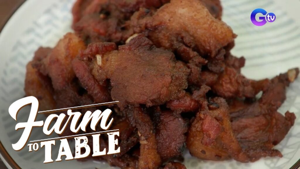 Tapang Taal with a Chef JR Royol coffee twist! | Farm to Table
