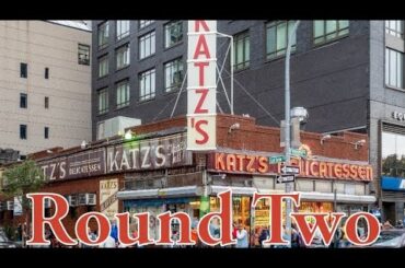 Back To The Famous Katz Deli In NYC