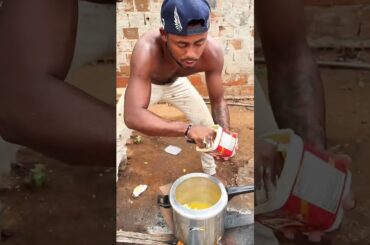 Cooking Chicken in 2kg of Butter! 🍗🔥#shorts #outdoorcooking #cooking #chickenrecipe #farmlife