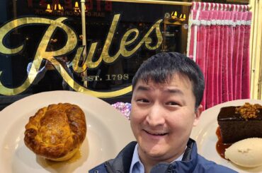 Trying London's OLDEST Restaurant! Is RULES Worth it?