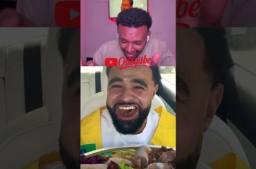 First Taste Of Ethiopian Food #viralshorts #funny #ethiopia #habesha #bertemios #ytshorts
