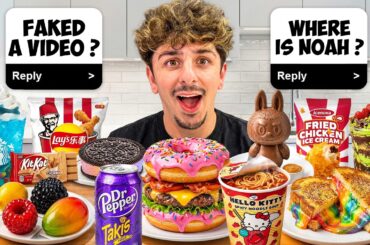 I Ate EVERY Viral TikTok Food in my City! *JUICY MUKBANG*
