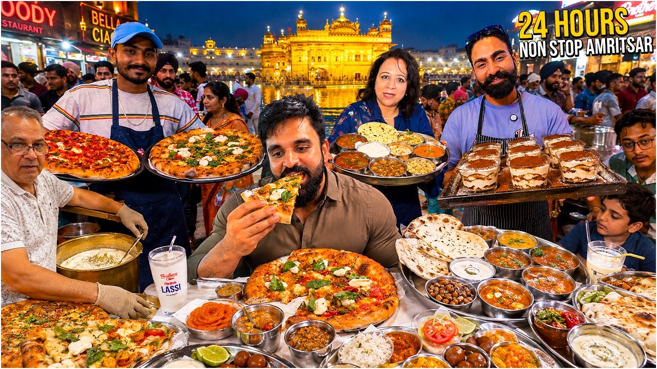 Top 5 BEST Indian Street Food NEAR Golden Temple | Amritsar Street Food Tour | Punjab Street Food Top 5 BEST Indian Street Food NEAR Golden Temple | Amritsar Street Food Tour | Punjab Street Food