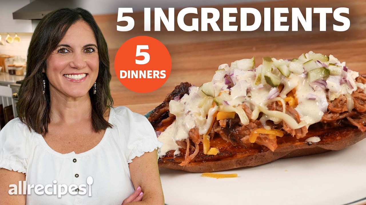5 Easy Dinners Anyone Can Make (Only 5 Ingredients!) | Allrecipes 5 Easy Dinners Anyone Can Make (Only 5 Ingredients!) | Allrecipes