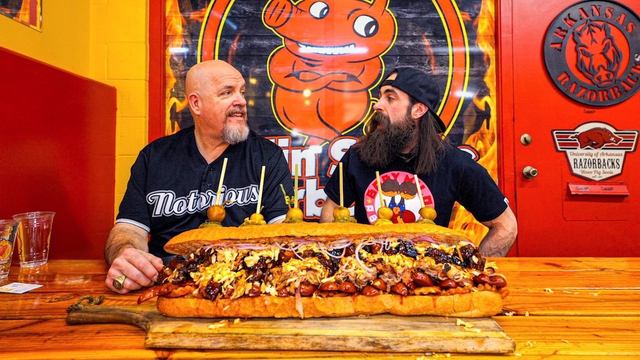 THE BIGGEST BBQ SANDWICH CHALLENGE IN LAS VEGAS HAS ONLY BEEN BEATEN ONCE! | BeardMeatsFood THE BIGGEST BBQ SANDWICH CHALLENGE IN LAS VEGAS HAS ONLY BEEN BEATEN ONCE! | BeardMeatsFood