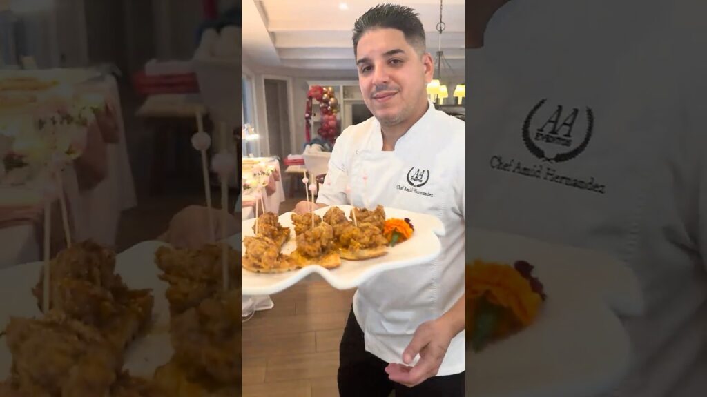 🎥The Best Fried Chicken & Waffles- Brunch Edition !! #chef #brunch #catering #cheflife #food