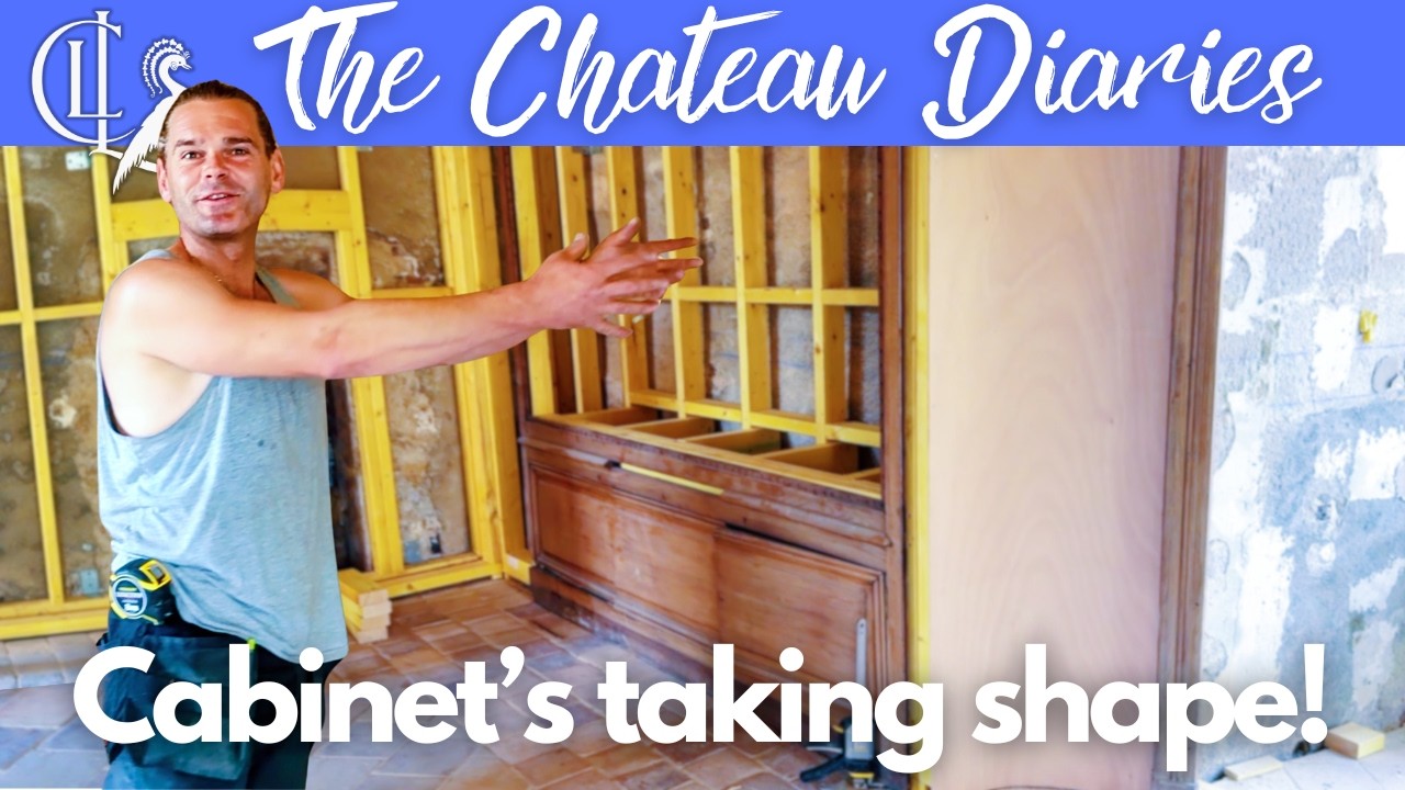 The Chateau’s Grand Dining Room Renovation: The Built-in Porcelain Display Cabinets Are Taking Shape The Chateau’s Grand Dining Room Renovation: The Built-in Porcelain Display Cabinets Are Taking Shape