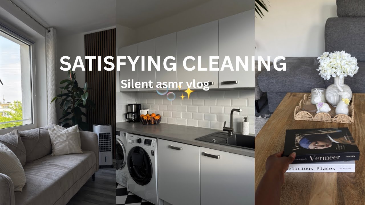 ASMR LIVING ROOM & DINING AREA DEEP CLEANING🫧🎀 ASMR LIVING ROOM & DINING AREA DEEP CLEANING🫧🎀