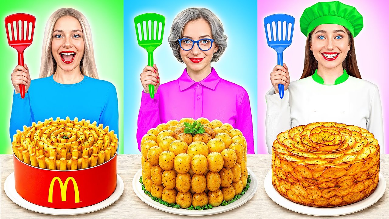 Me vs Grandma Cooking Challenge | Fantastic Kitchen Battle by Multi DO Challenge Me vs Grandma Cooking Challenge | Fantastic Kitchen Battle by Multi DO Challenge